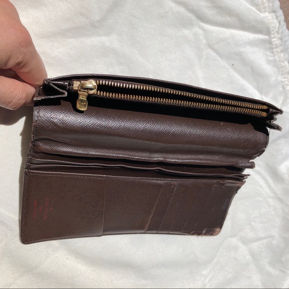 Louis Vuitton Damier Ebene Brazza Wallet - Picture 12 of 14